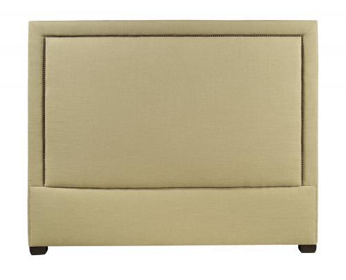 Bernhardt Interiors Morgan Queen Panel Headboard w/Bed Frame in Espresso - Furniture City (CA)l
