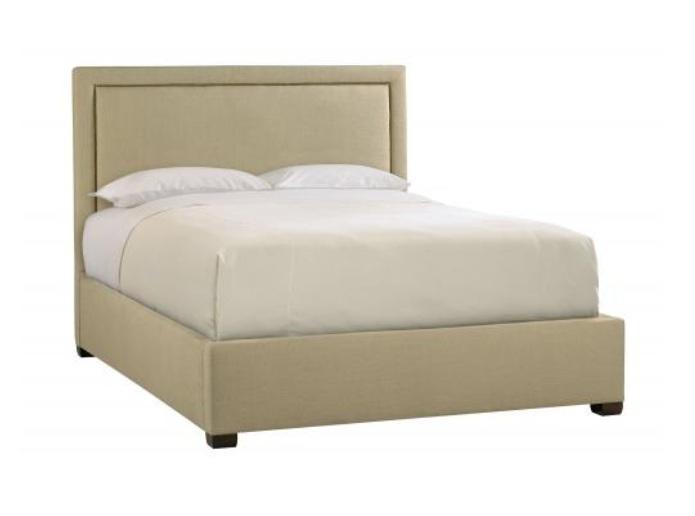Bernhardt Interiors Morgan Panel King Bed with Taller Headboard in Espresso