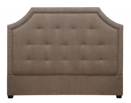 Bernhardt Interiors Sophia Crested Queen Headboard w/Bed Frame in Espresso image