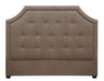 Bernhardt Interiors Sophia Crested Queen Headboard w/Bed Frame in Espresso image