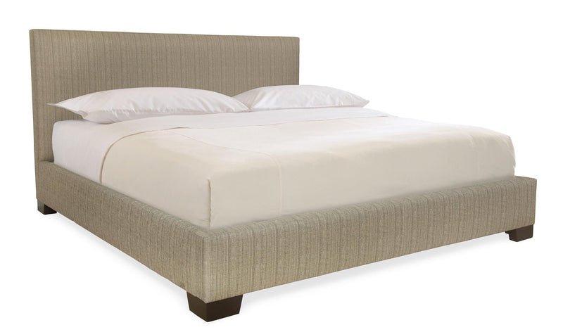 Bernhardt Interiors Pryce Panel King Bed in Espresso - Furniture City (CA)l