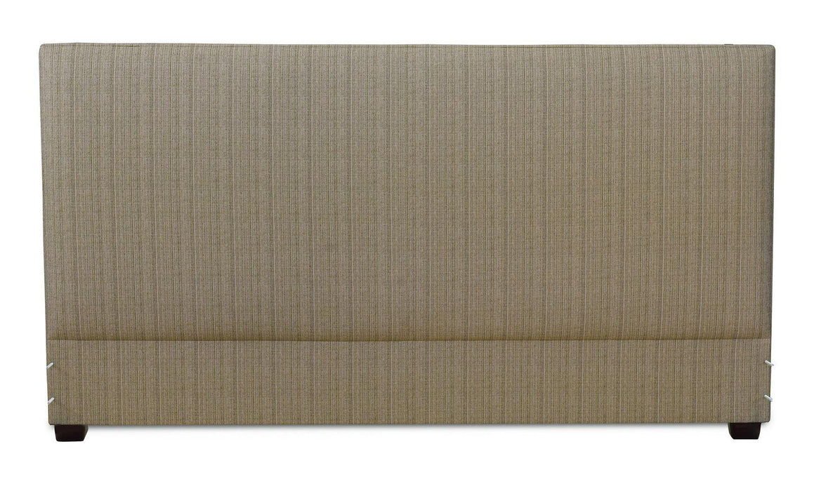 Bernhardt Interiors Pryce Panel King Headboard w/Bed Frame in Espresso