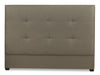 Bernhardt Interiors Derrick Tufted Queen Headboard w/Bed Frame in Espresso image