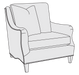 Bernhardt Upholstery Hamilton Chair B2282 image