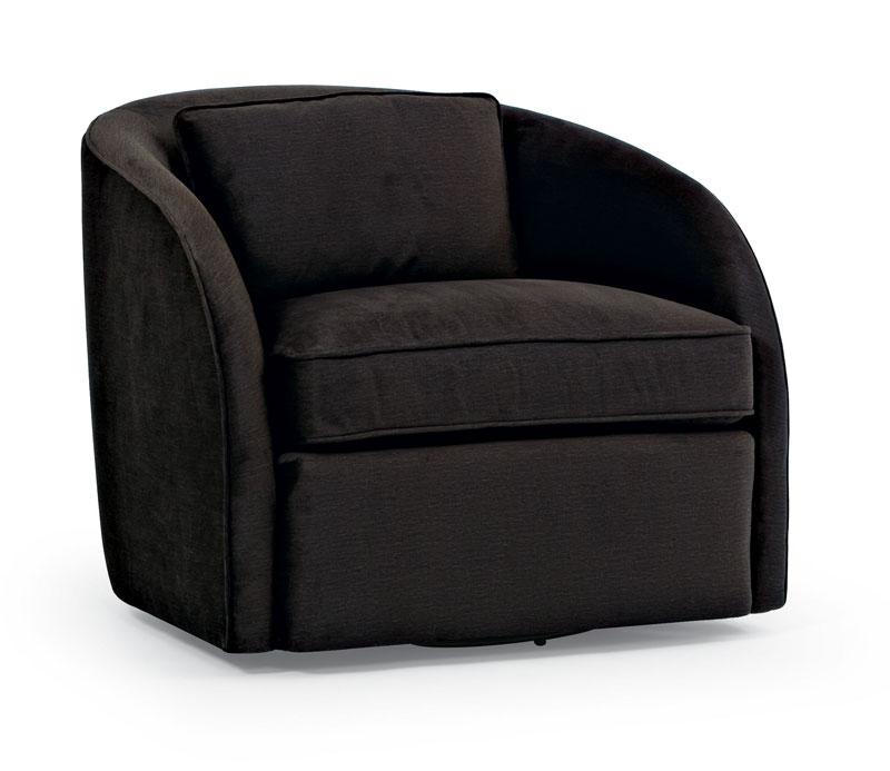 Bernhardt Upholstery Turner Swivel Chair in Leather 2412SL - Furniture City (CA)l