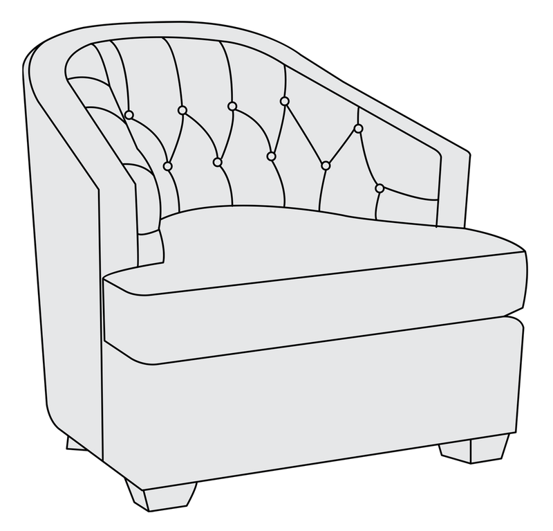 Bernhardt Upholstery Wolcott Chair B2422 - Furniture City (CA)l