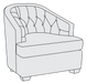 Bernhardt Upholstery Wolcott Chair B2422 image
