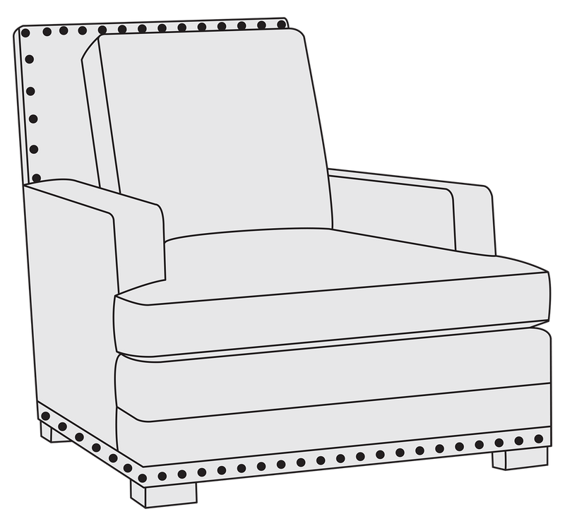 Bernhardt Upholstery Cantor Chair B6262 - Furniture City (CA)l