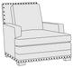 Bernhardt Upholstery Cantor Chair B6262 image