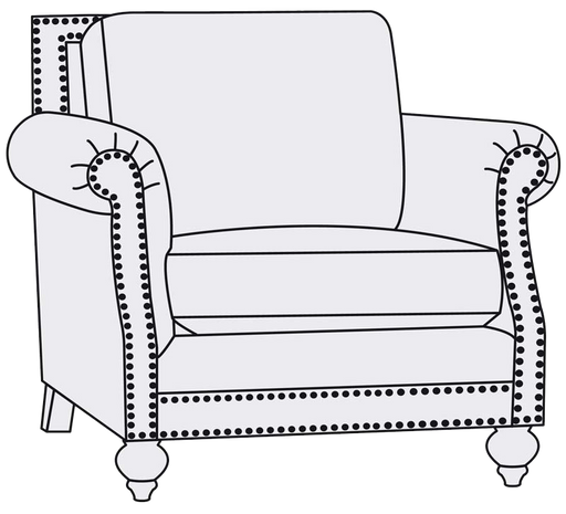 Bernhardt Upholstery Brae Chair 6712LEO image