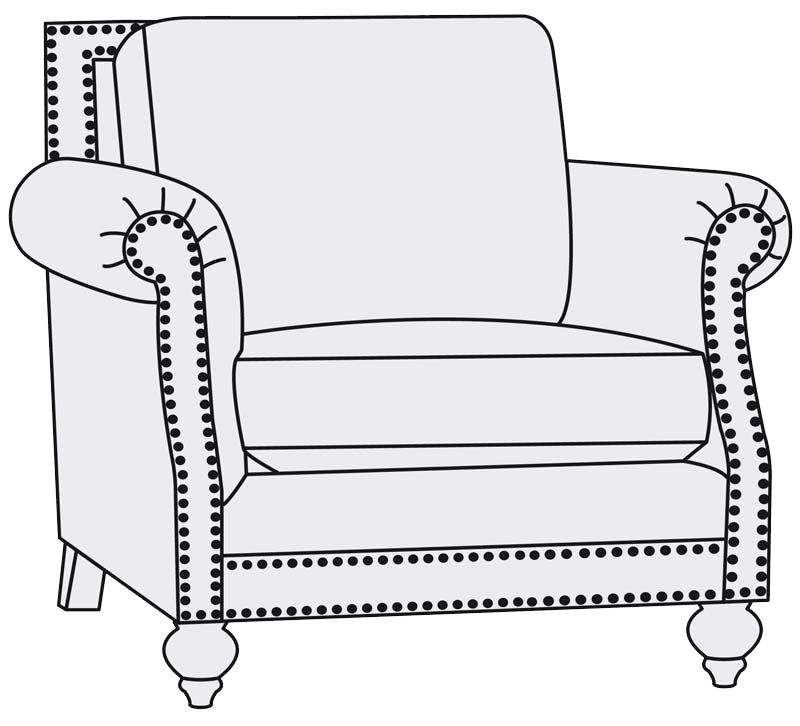Bernhardt Upholstery Brae Chair B6712 - Furniture City (CA)l