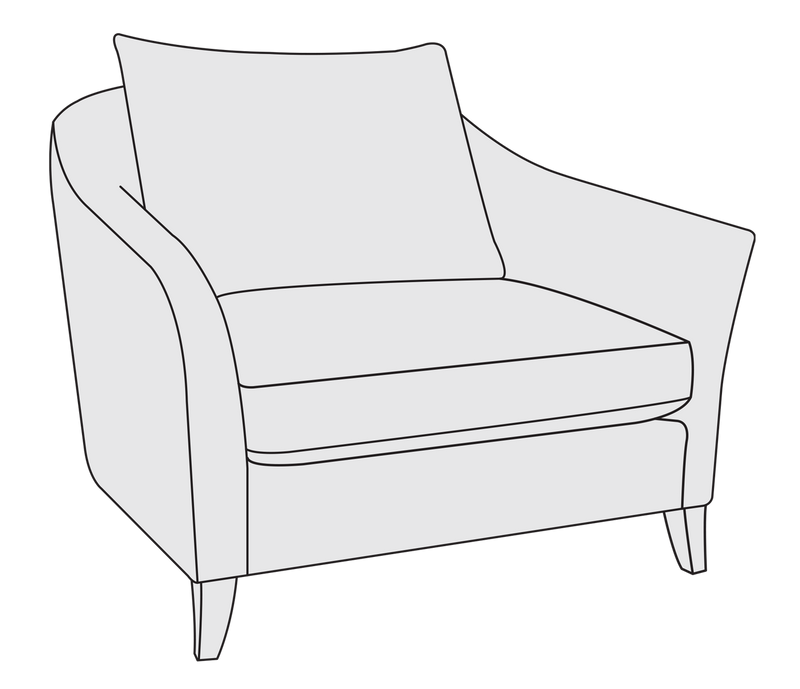 Bernhardt Upholstery Claiborne Chair B8822 - Furniture City (CA)l
