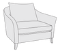 Bernhardt Upholstery Claiborne Chair B8822 image
