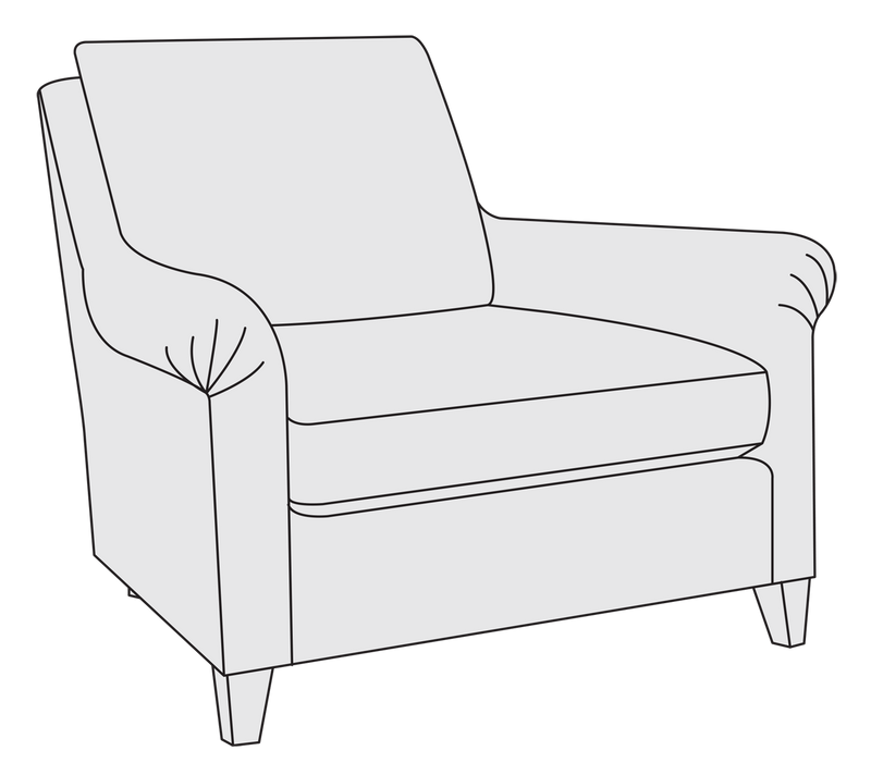 Bernhardt Upholstery Sherman Chair B9852 - Furniture City (CA)l