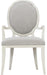 Bernhardt Allure Arm Chair in White & Silver (Set of 2) 399-542 image