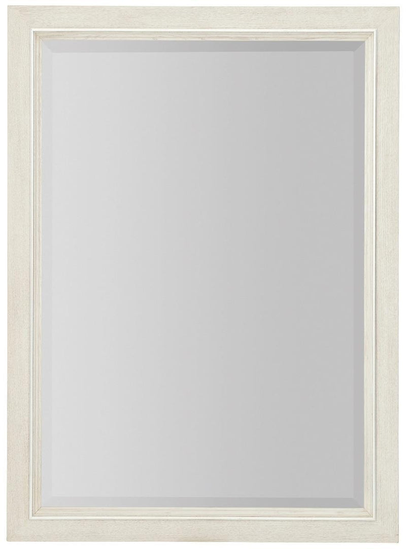 Bernhardt Allure Mirror in White & Silver 399-331 - Furniture City (CA)l