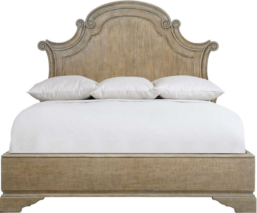 Bernhardt Villa Toscana Queen Panel Bed in Criollo 302-H04;302-FR04