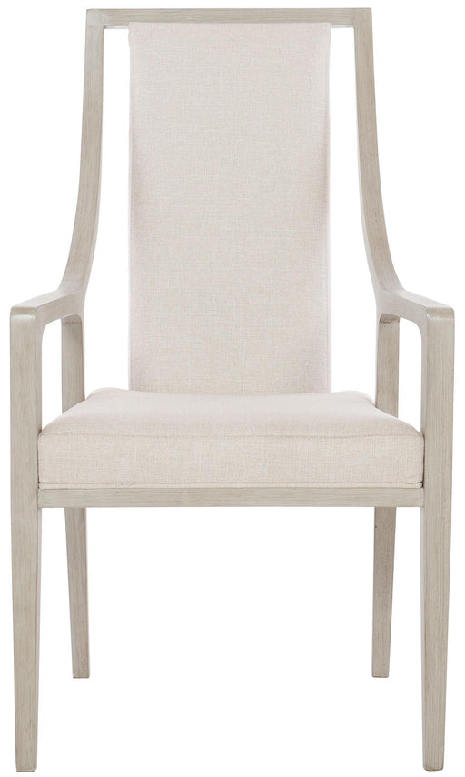 Bernhardt Axiom Upholstered Arm Chair (Set of 2) in Linear Gray 381-566 image