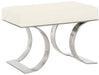 Bernhardt Axiom Bedroom Bench in Brushed Silver 381-506 image