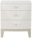 Axiom Nightstand in Linear White/Gray 381-228 - Furniture City (CA)l