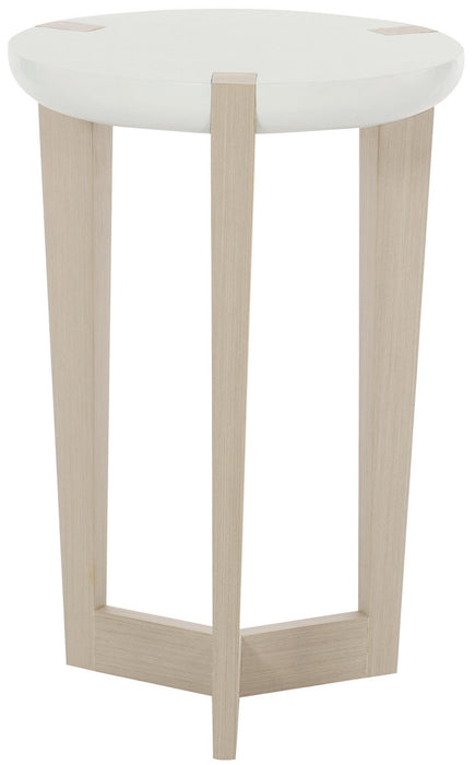 Axiom Chairside Table in Linear Gray 381-122 - Furniture City (CA)l