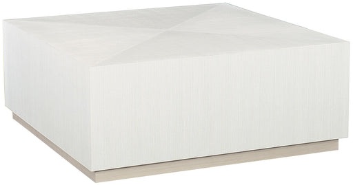 Bernhardt Axiom Square Cocktail Table in Linear White 381-011 image