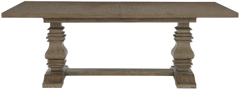 Bernhardt Canyon Ridge Dining Table in Desert Taupe 397-224/226 - Furniture City (CA)l