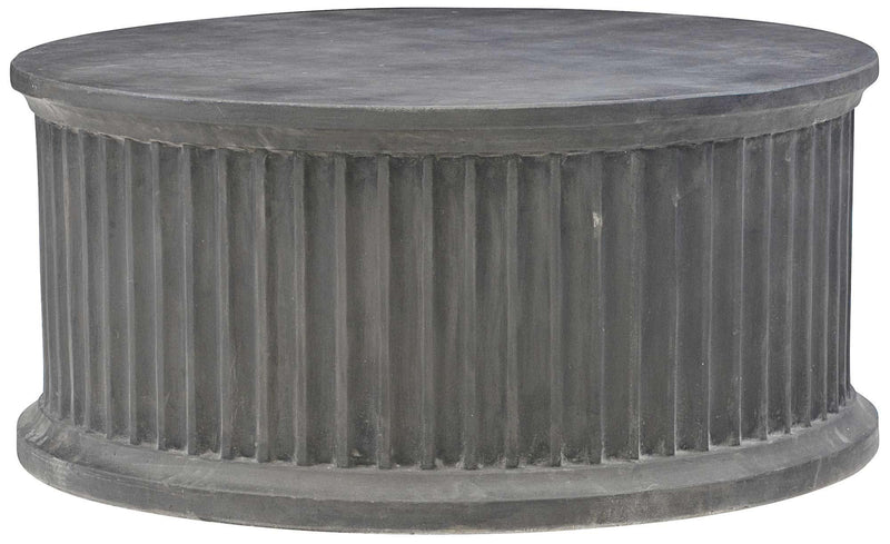 Bernhardt Canyon Ridge Round Cocktail Table in Basalt 397-017 - Furniture City (CA)l