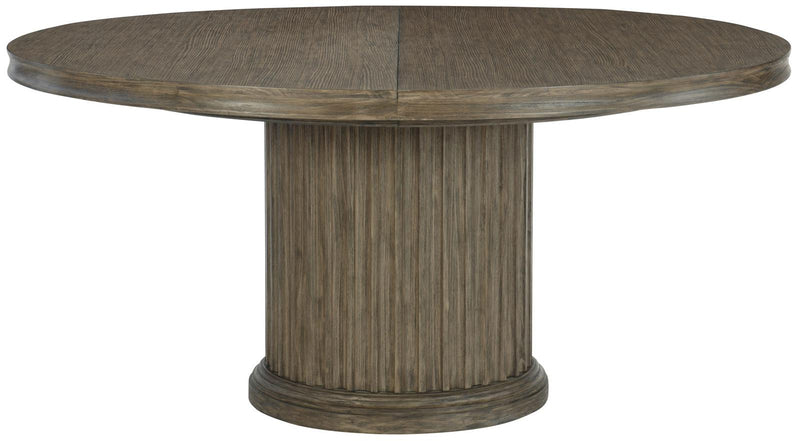 Bernhardt Canyon Ridge Round Dining Table in Desert Taupe 397-272/273 - Furniture City (CA)l