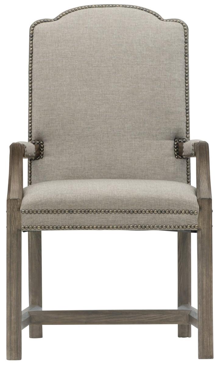 Bernhardt Canyon Ridge Upholstered Arm Chair (Set of 2) in Desert Taupe 397-544 - Furniture City (CA)l