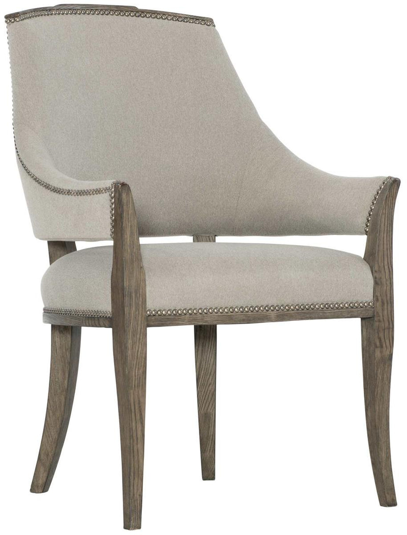 Bernhardt Canyon Ridge Upholstered Arm Chair (Set of 2) in Desert Taupe 397-562 - Furniture City (CA)l