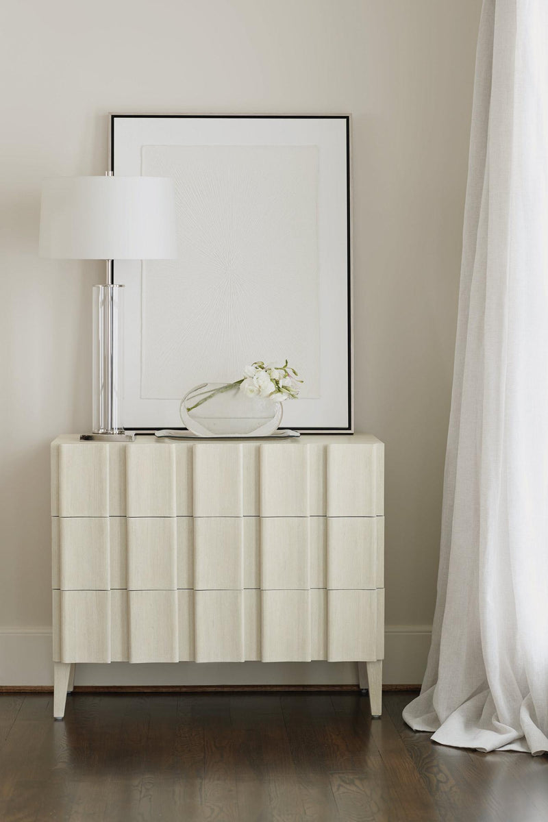 East Hampton Hall Chest in Cerused Linen 395-115 - Furniture City (CA)l