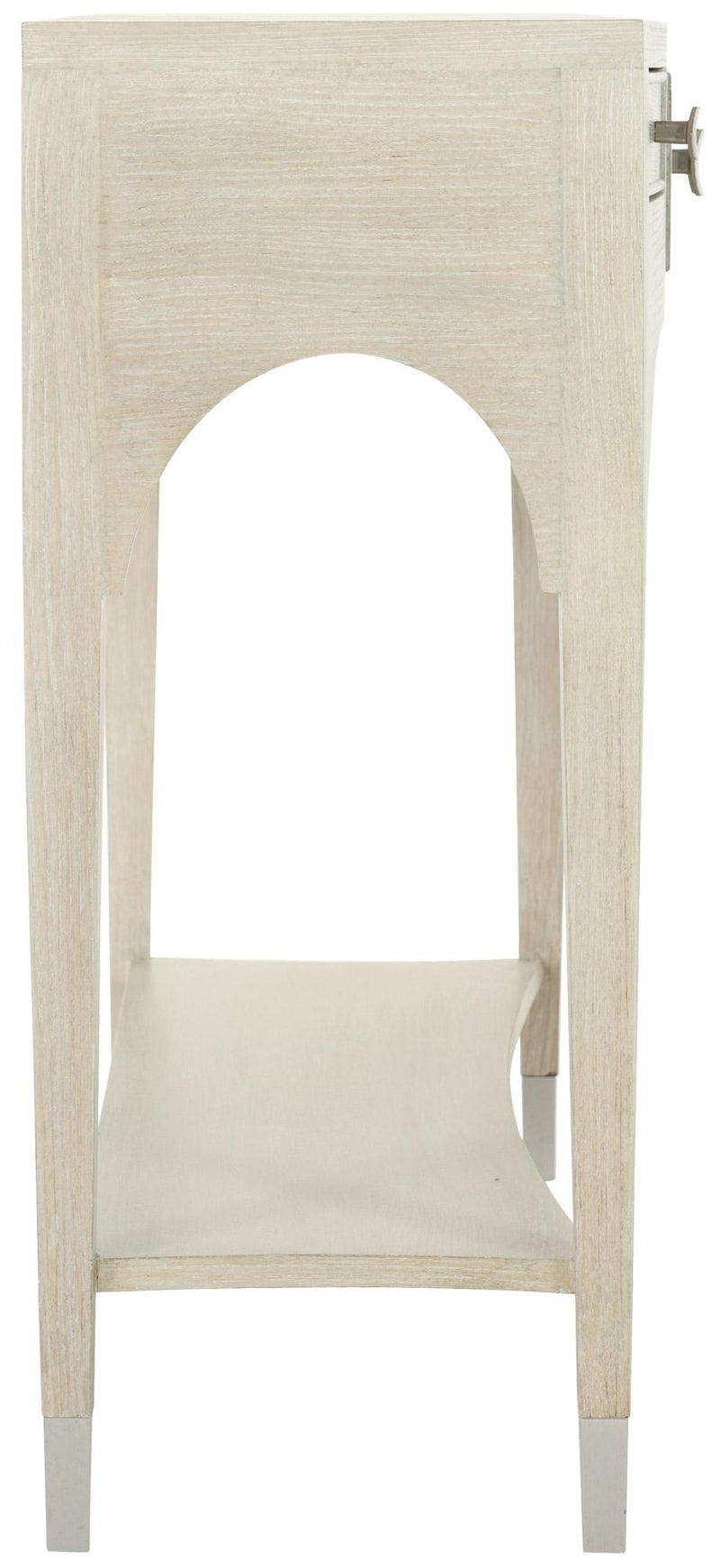 Bernhardt East Hampton Console Table in Cerused Linen 395-912 - Furniture City (CA)l