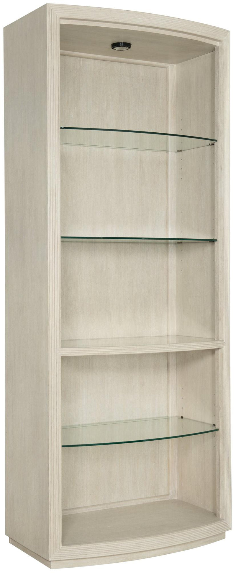 Bernhardt East Hampton Dining Curio in Cerused Linen 395-812 - Furniture City (CA)l