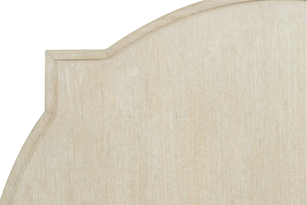 East Hampton End Table in Cerused Linen 395-121 - Furniture City (CA)l