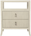 East Hampton Drawer Nightstand in Cerused Linen 395-229 - Furniture City (CA)l
