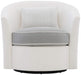 Bernhardt Aventura Swivel Chair in Gray Powder Coat O1745SD image