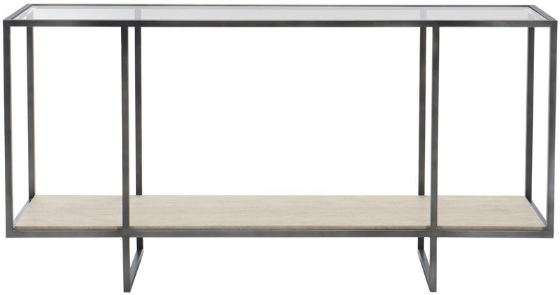 Bernhardt Harlow Metal Console Table in Bronze 514-910 - Furniture City (CA)l