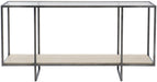 Harlow Metal Console Table in Bronze 514-910 - Furniture City (CA)l