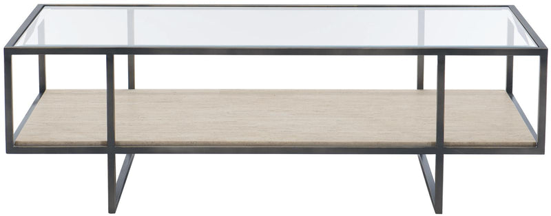 Harlow Metal Rectangular Cocktail Table in Bronze 514-021 - Furniture City (CA)l