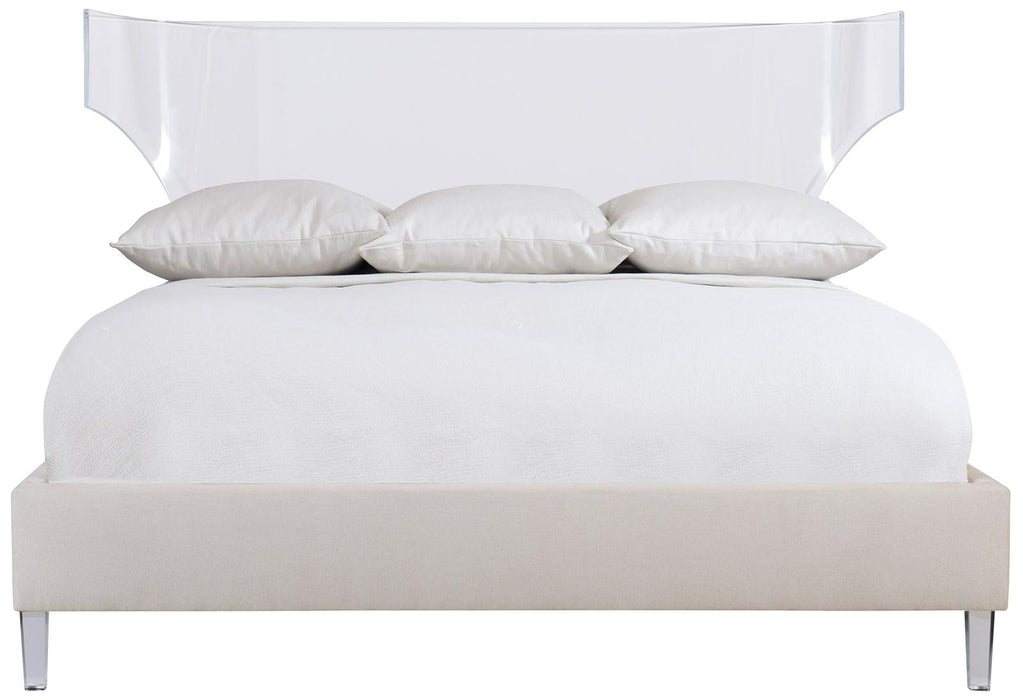 Bernhardt Interiors Estella Acrylic Upholstered Platform Bed image