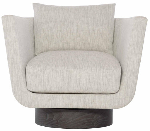 Bernhardt Interiors Gemma Fabric/Leather Swivel Chair in Portobello N653SLF image