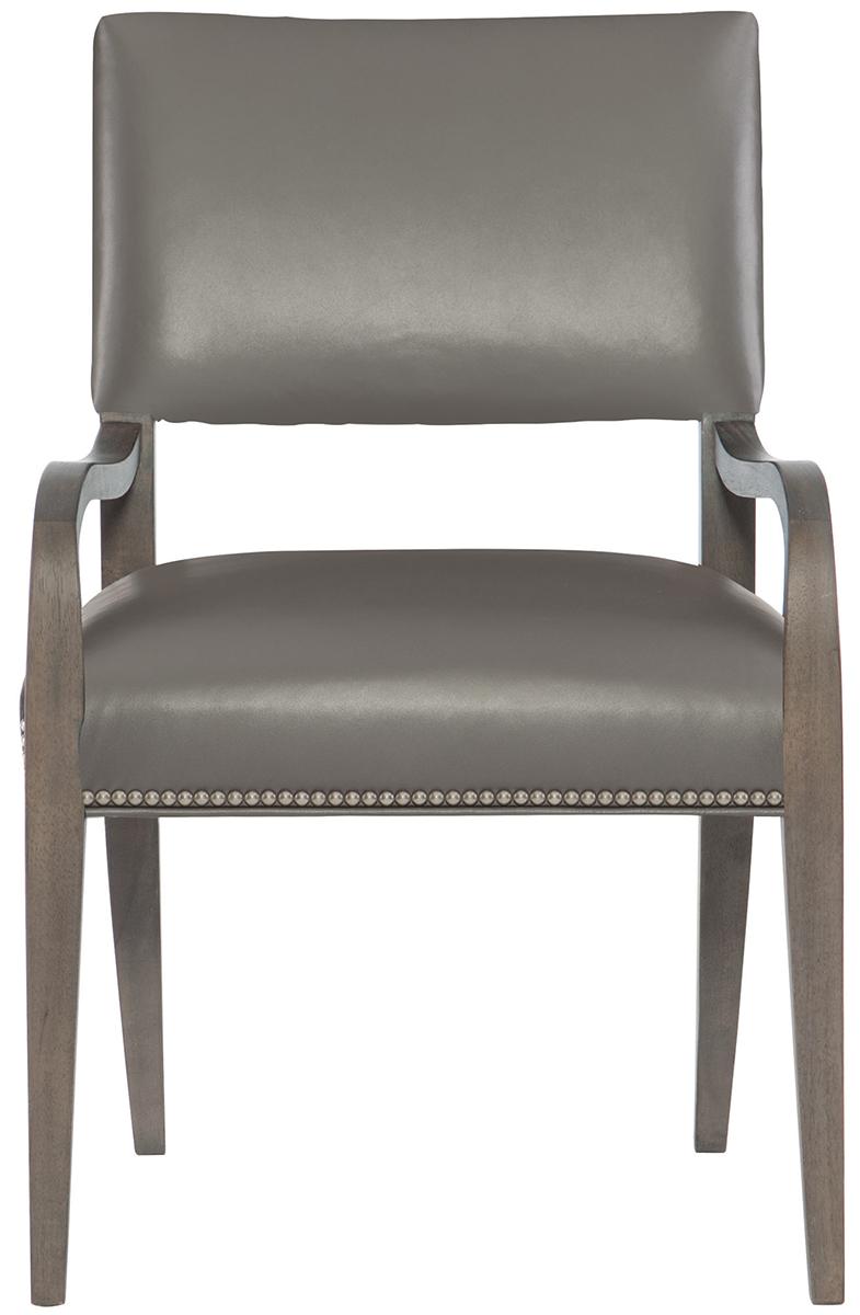 Bernhardt Interiors Moore Leather Arm Chair (Set of 2) 353-22NL - Furniture City (CA)l