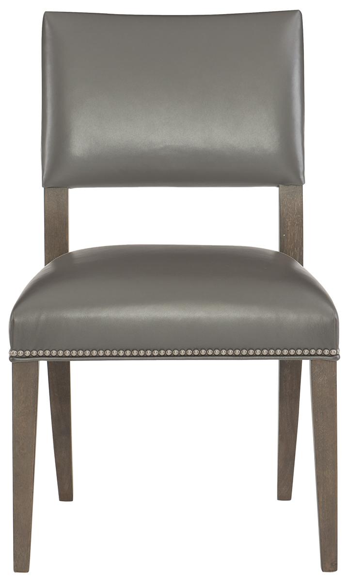 Bernhardt Interiors Moore Leather Side Chair (Set of 2) 353-21NL - Furniture City (CA)l