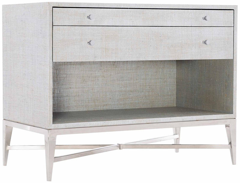 Bernhardt Interiors Saba 2 Drawer Nightstand 301-214 - Furniture City (CA)l