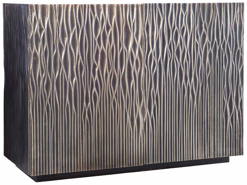 Bernhardt Interiors Skylar Door Chest in Antique Silver 301-118 - Furniture City (CA)l
