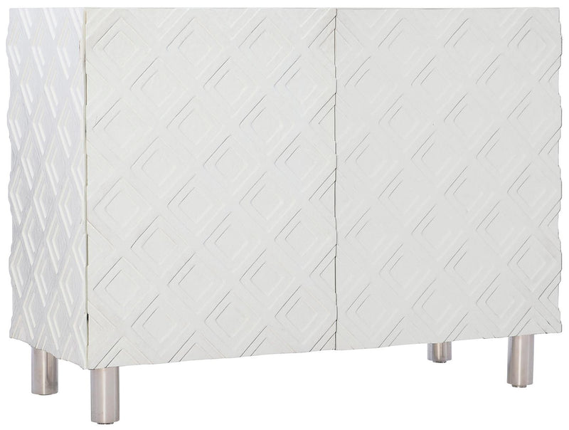 Bernhardt Interiors Winslow Door Chest in White 301-118 - Furniture City (CA)l