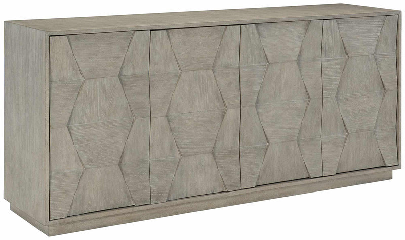 Bernhardt Linea Buffet in Cerused Greige 384-134G - Furniture City (CA)l