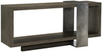 Bernhardt Linea Console Table in Cerused Charcoal 384-910B image