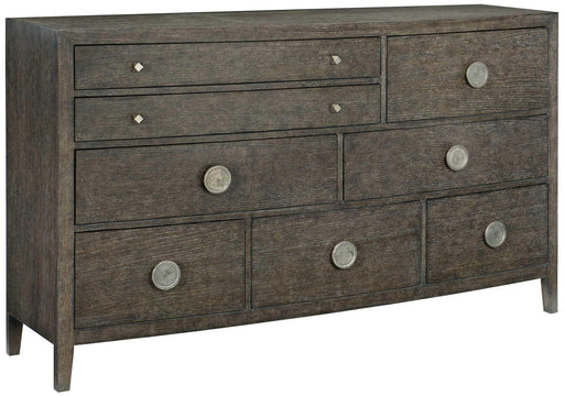 Bernhardt Linea 8-Drawer Dresser in Cerused Charcoal 384-054B image